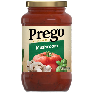 Prego® Mushroom Pasta Sauce, 14 oz Jar (Case of 12)