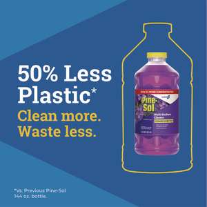 Clorox, CloroxPro Pine-Sol Multi-Surface Cleaner Concentrated, Lavender Clean Scent,  80 oz Bottle