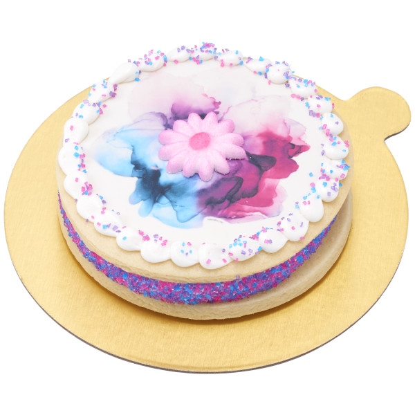 Abstract Watercolor PhotoCake® Edible Image®