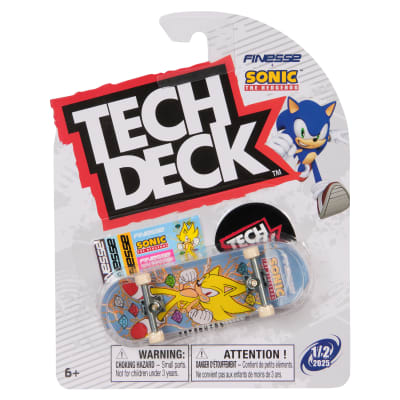 Tech Deck, Sonic Series Finger Board, Collectible and Customizable Mini Skateboards, Kids Toys for Ages 6 and up