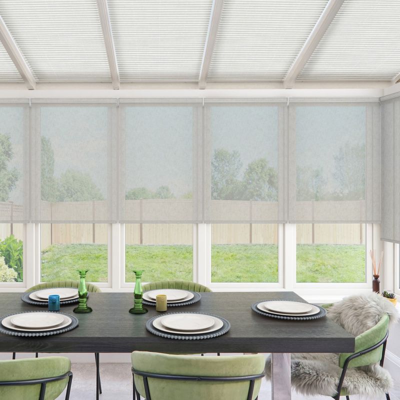 Ivy Smoke Roller Blind