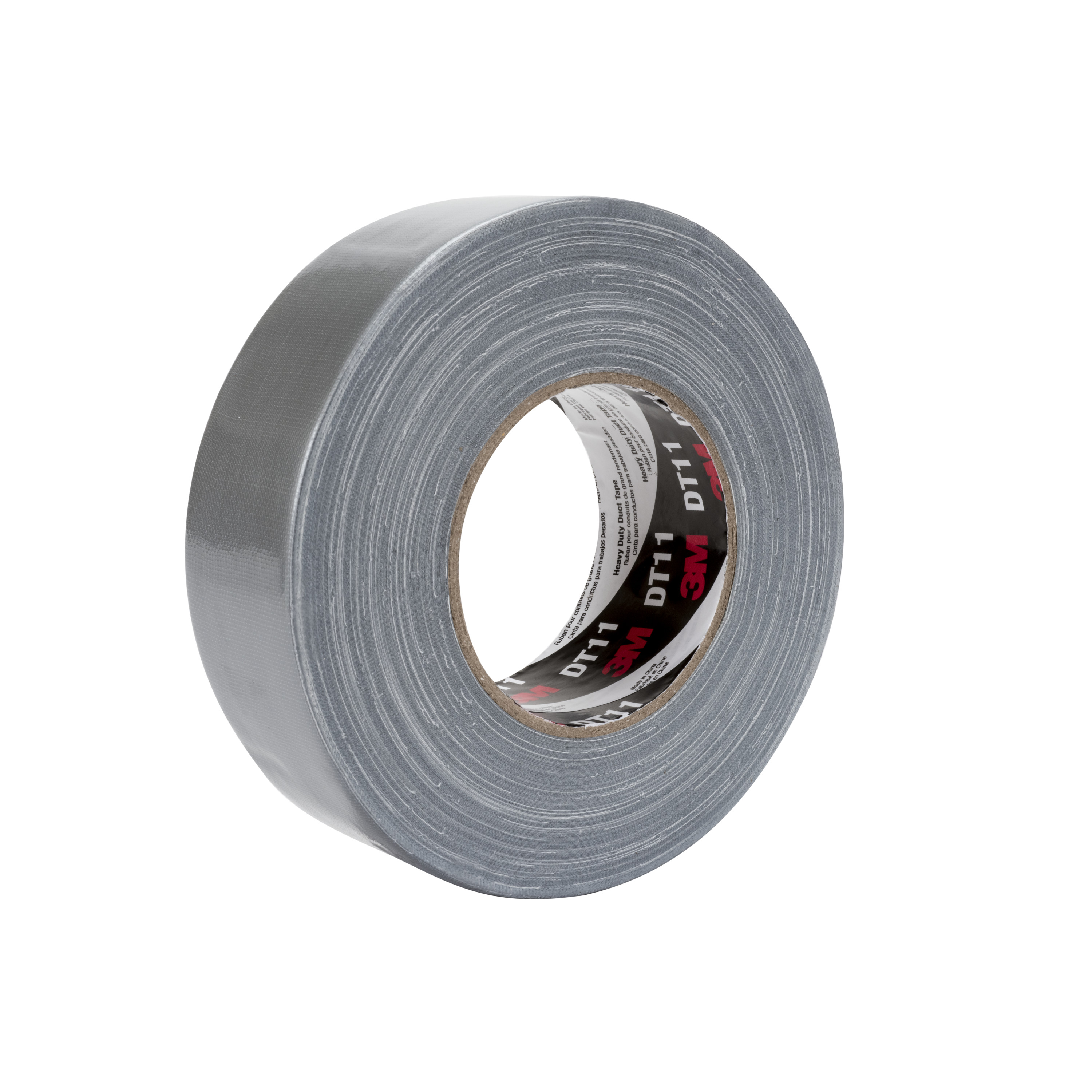 3M™ Heavy Duty Duct Tape DT11, Silver, 48 mm x 54.8 m, 11 mil, 24 per
case, Individually Wrapped Conveniently Packaged