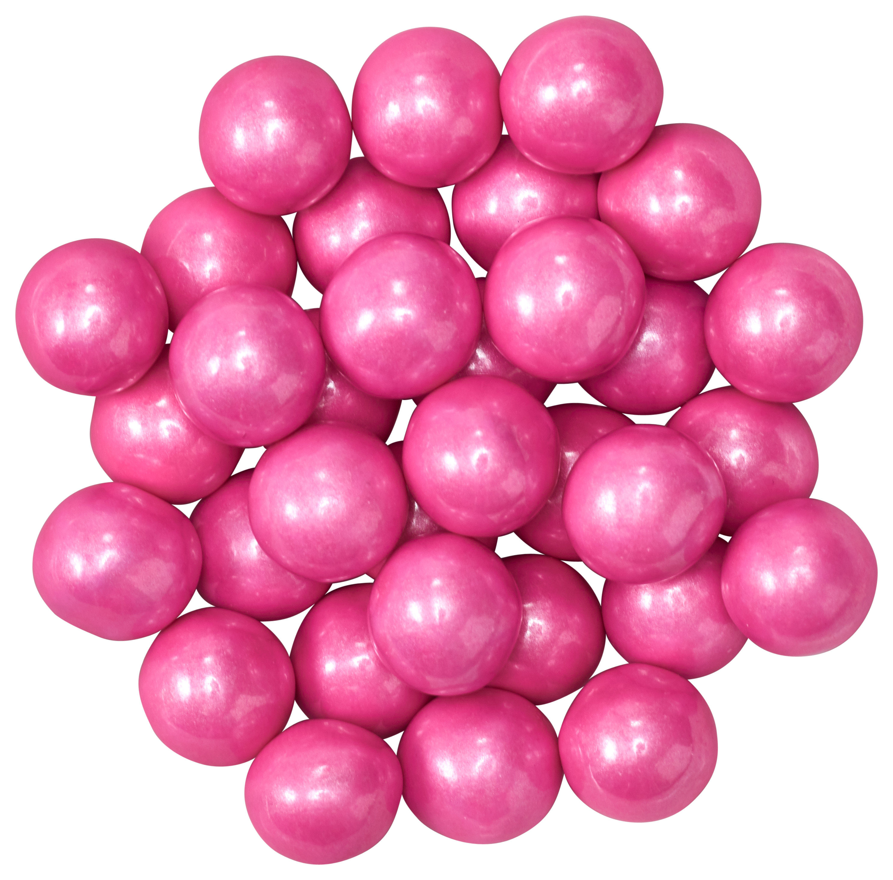 Shimmer Bright Pink Sixlets® | Sugar Candy Decorations | DecoPac