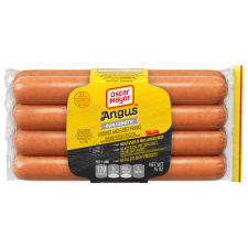 Oscar Mayer Bun-Length Angus Beef Uncured Beef Franks, 8 ct Pack