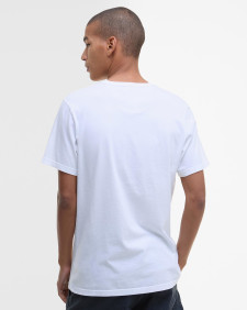 Tartan Sports T-Shirt Classic White