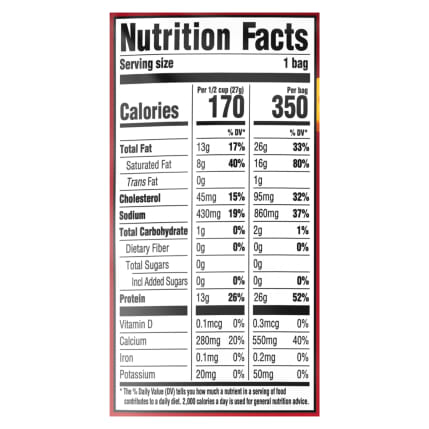 Nutrition Facts