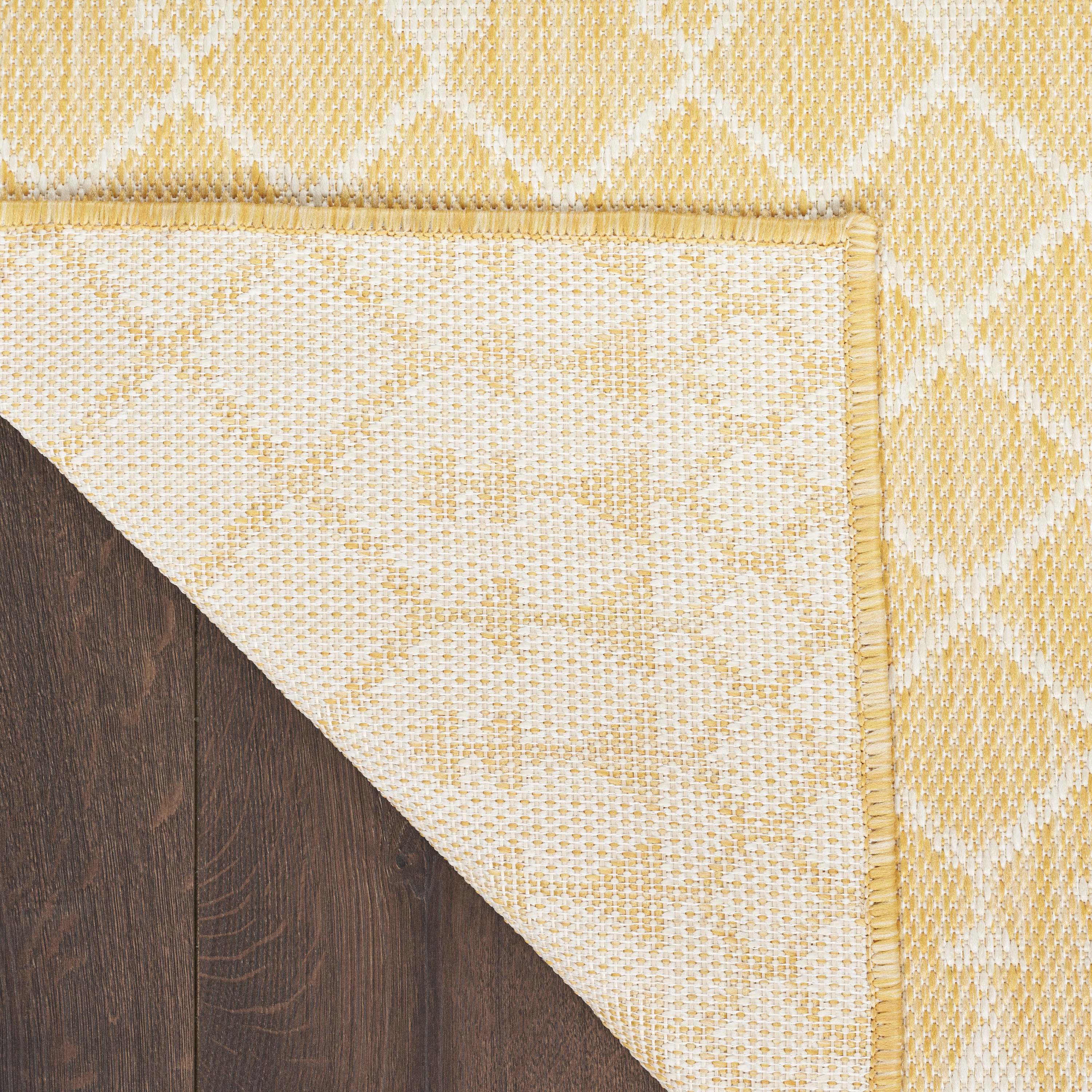 Nourison Positano 7' x 10' Yellow Modern Rug