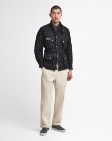 International Original Waxed Jacket Classic Black
