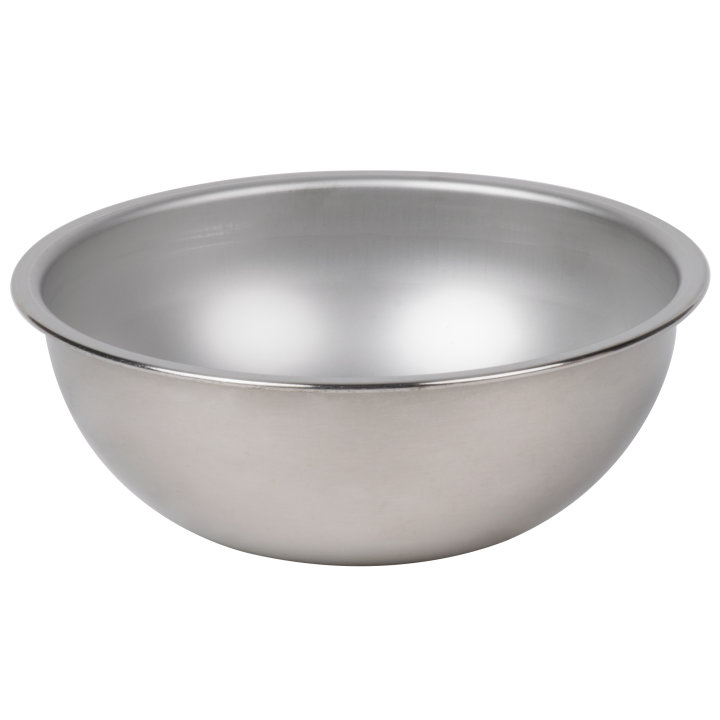 ¾-quart heavy-duty stainless steel mixing bowl