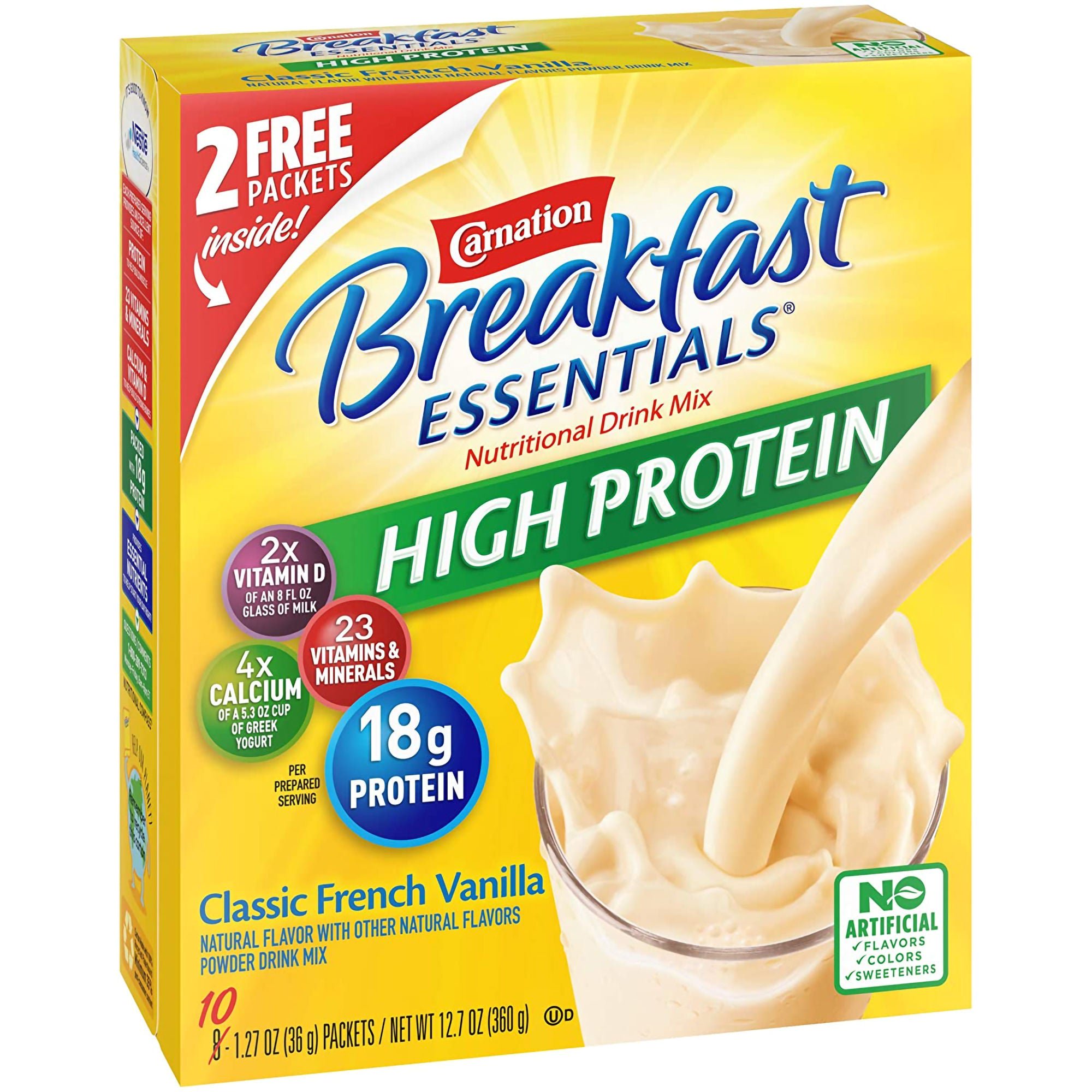 Carnation Breakfast Essentials® High Protein Vanilla Nutritional Drink