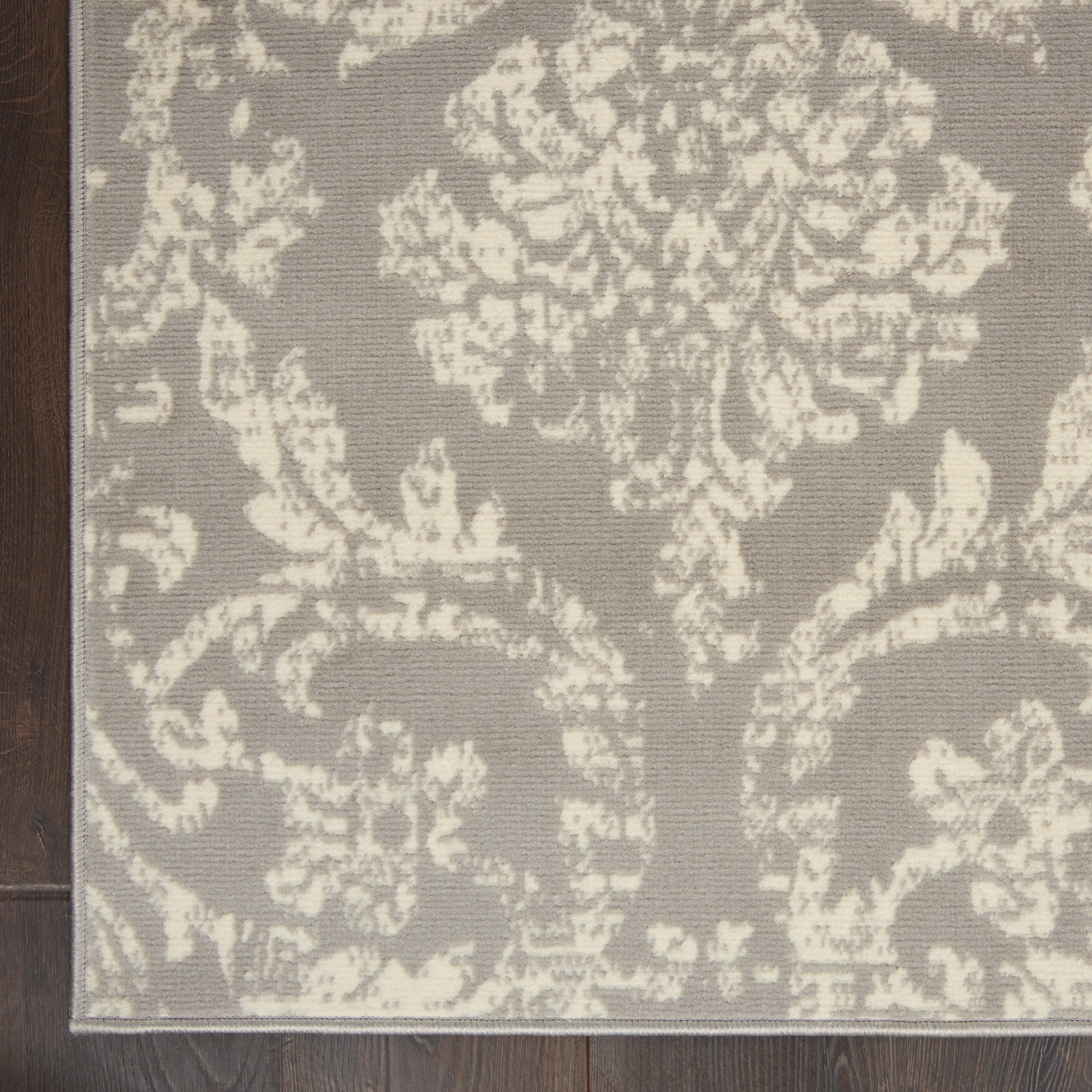 Nourison Jubilant 6' x 9' Grey Vintage Indoor Rug