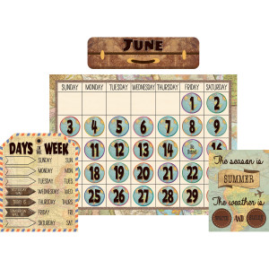 Conjunto de tablones de anuncios del calendario de viajes por el mapa