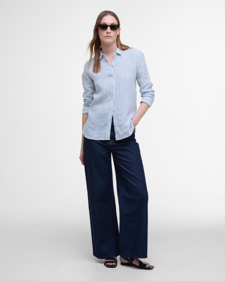Camicia a maniche lunghe Marine dalla vestibilità comoda