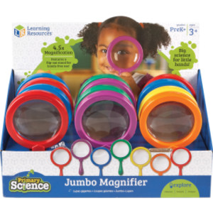 Primary Science Jumbo Magnifiers, Pack of 12