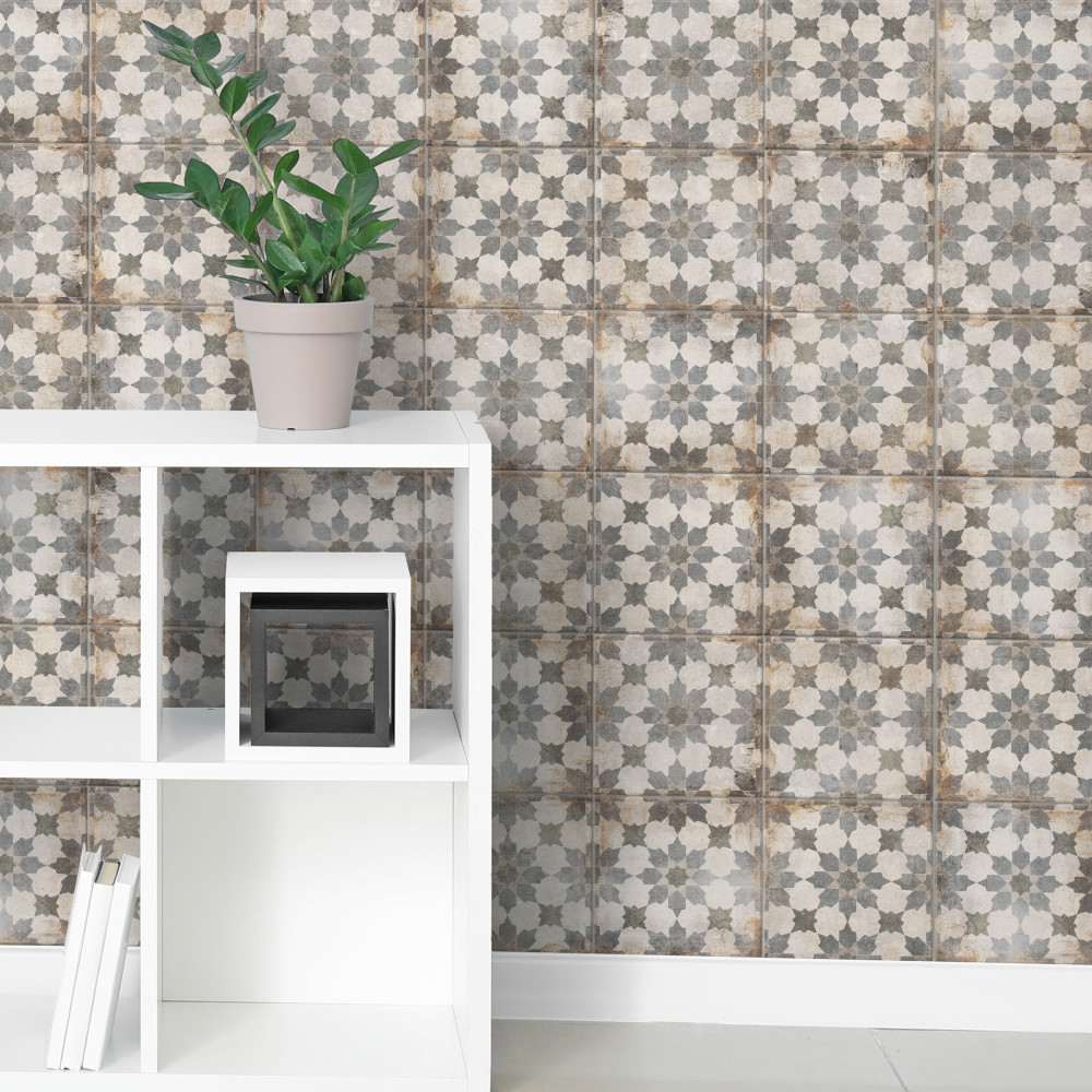 D%27Anticatto Decor Varenna 8.75x8.75 Square Porcelain Floor and Wall Digital Pattern