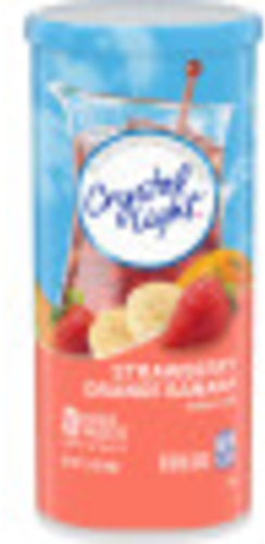 CRYSTAL LIGHT MULTISERVE Strawberry Banana Orange Sugar Free 2.4 oz Can