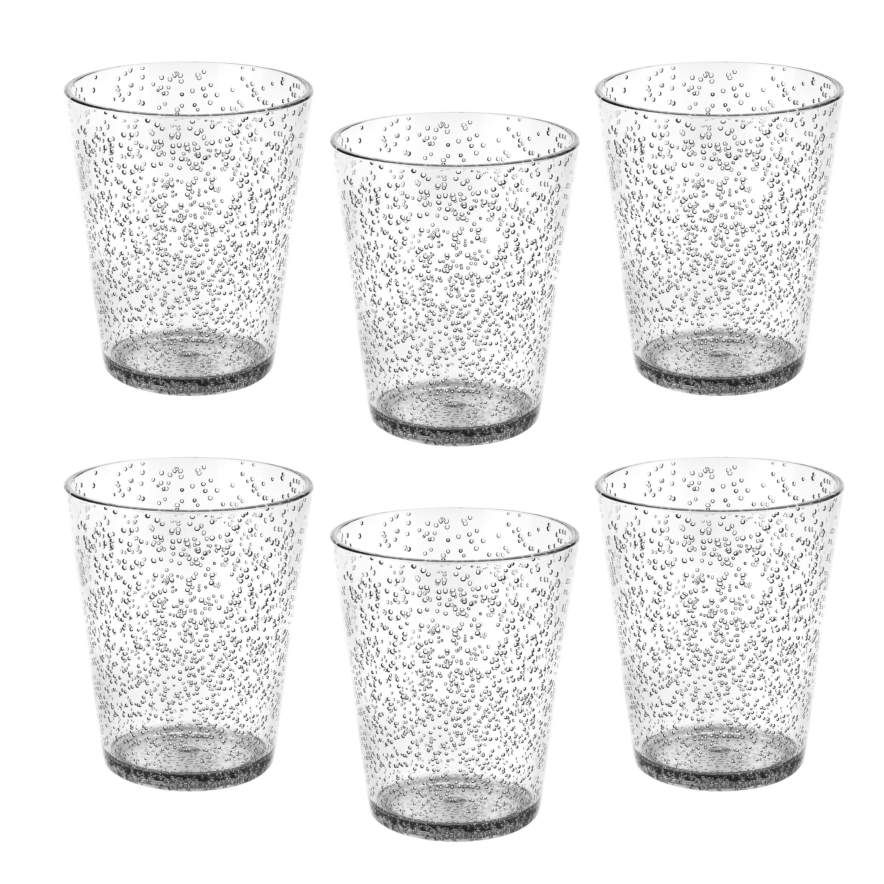 Spritz 16 ounce Old-Fashion Glass, Black