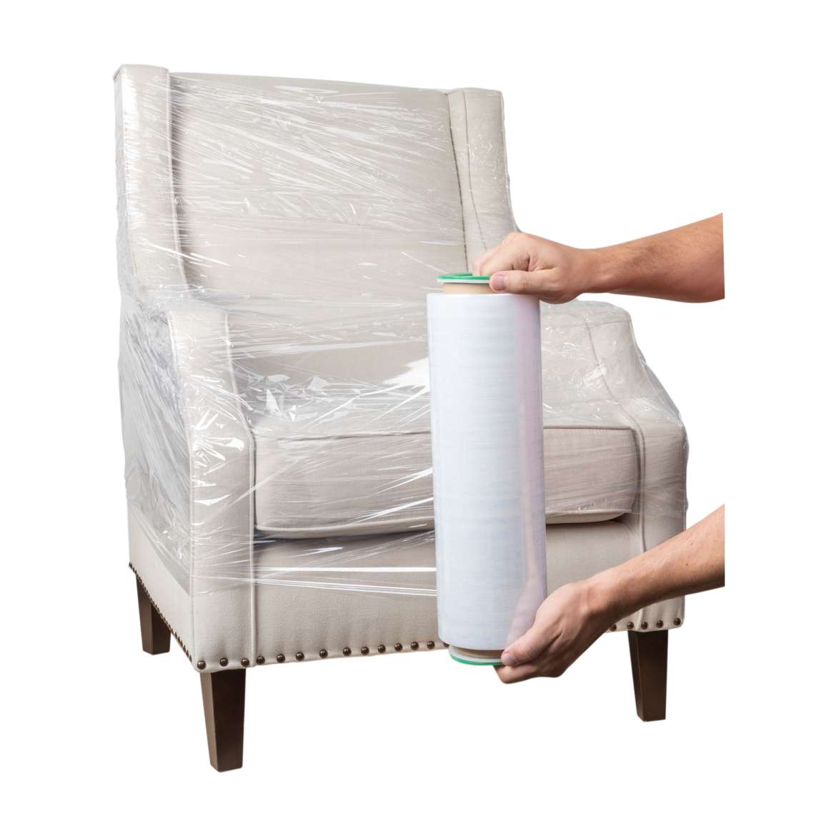 HeavyDuty Stretch Wrap 15 in x 1000 ft Duck Brand