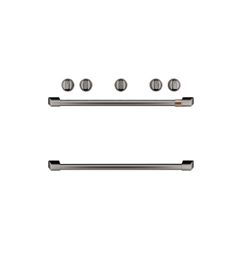 CAFÉ™ Freestanding Gas Knobs and Handles - Brushed Black