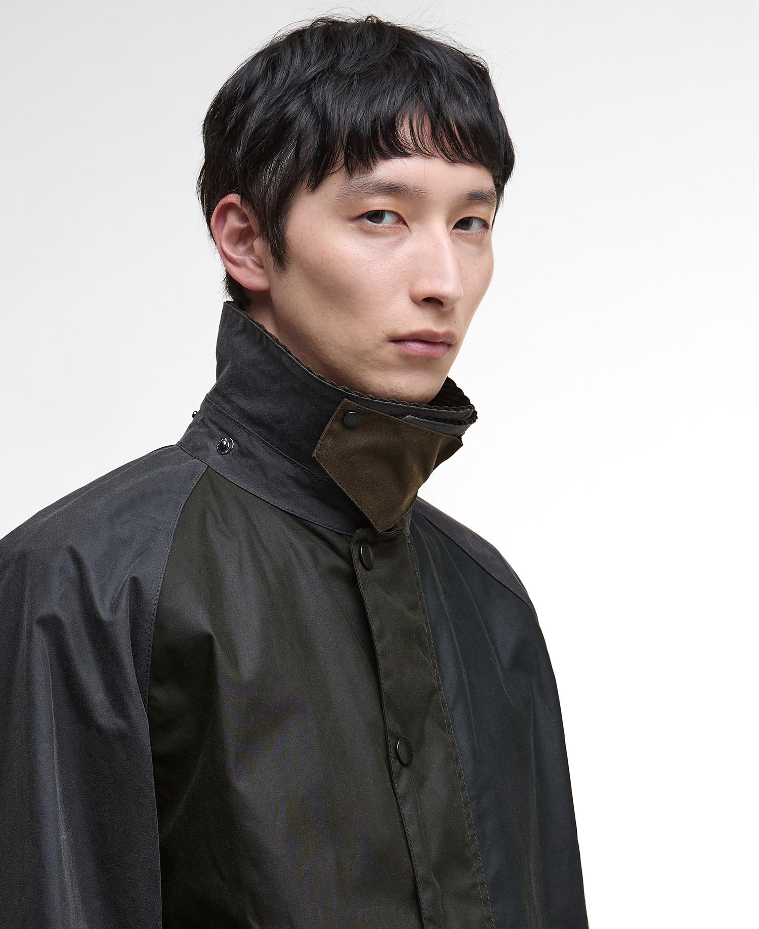 Patchwork Transport Waxed Jacket image number 3