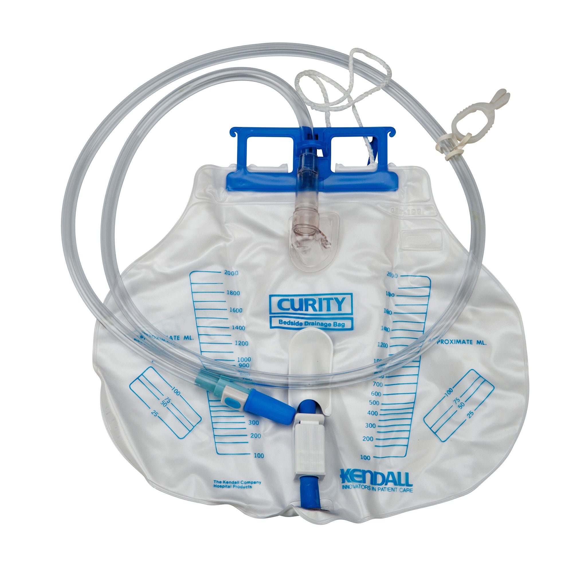 Dover™ Urinary Drainage Bag, 2000mL, Bed Hook
