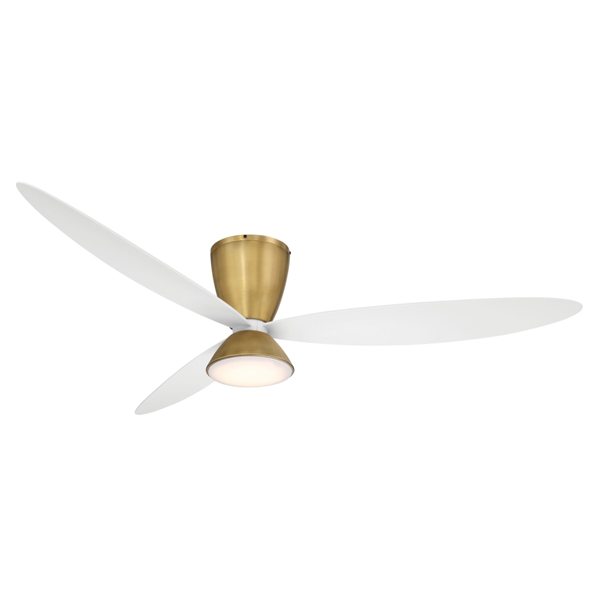 Hourglass 58" Hugger LED Smart Ceiling Fan