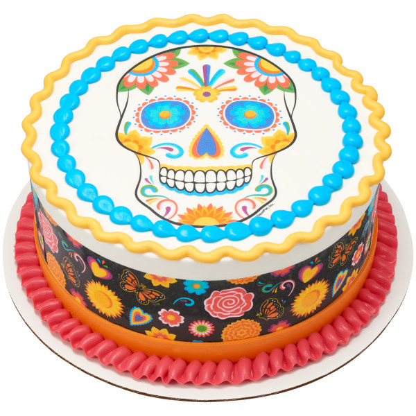 Sugar Skull Assortment Edible Image®