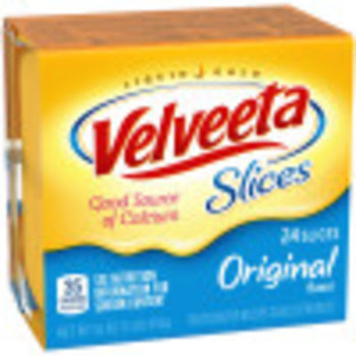 Velveeta Slices Original Cheese, 24 ct Pack