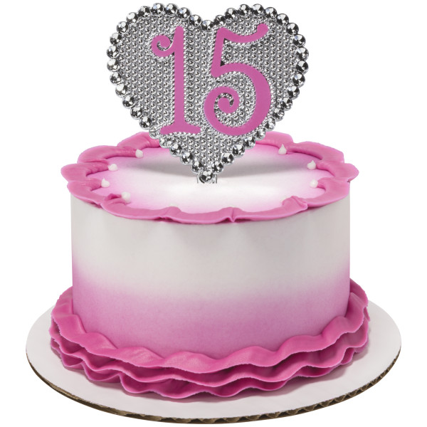 La Quinceañera Pink and Purple 15 DecoPics®