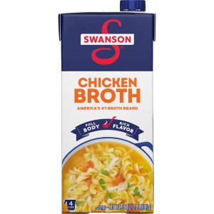 Swanson® 100% Natural Chicken Broth, 32 oz Carton (12 Pack)