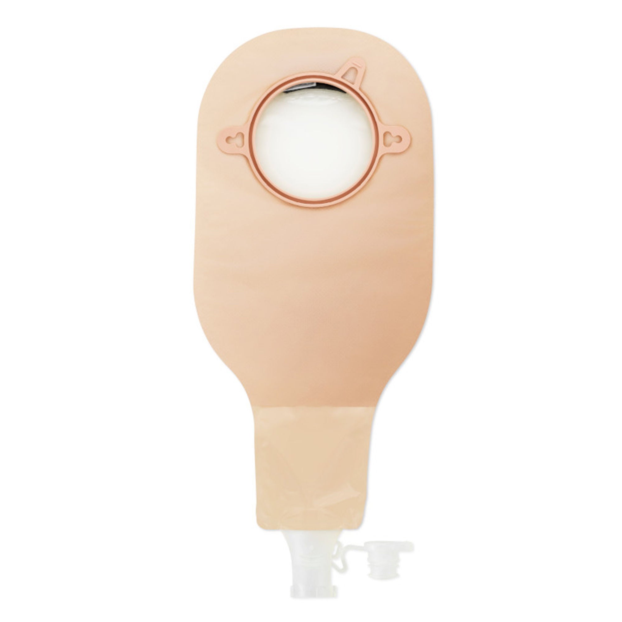 New Image™ Two-Piece High Output Ostomy Pouch, 44mm Flange, Green Match