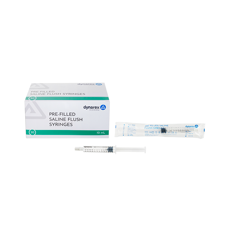Pre-Filled Saline Flush Syringe, 10 mL - 7059