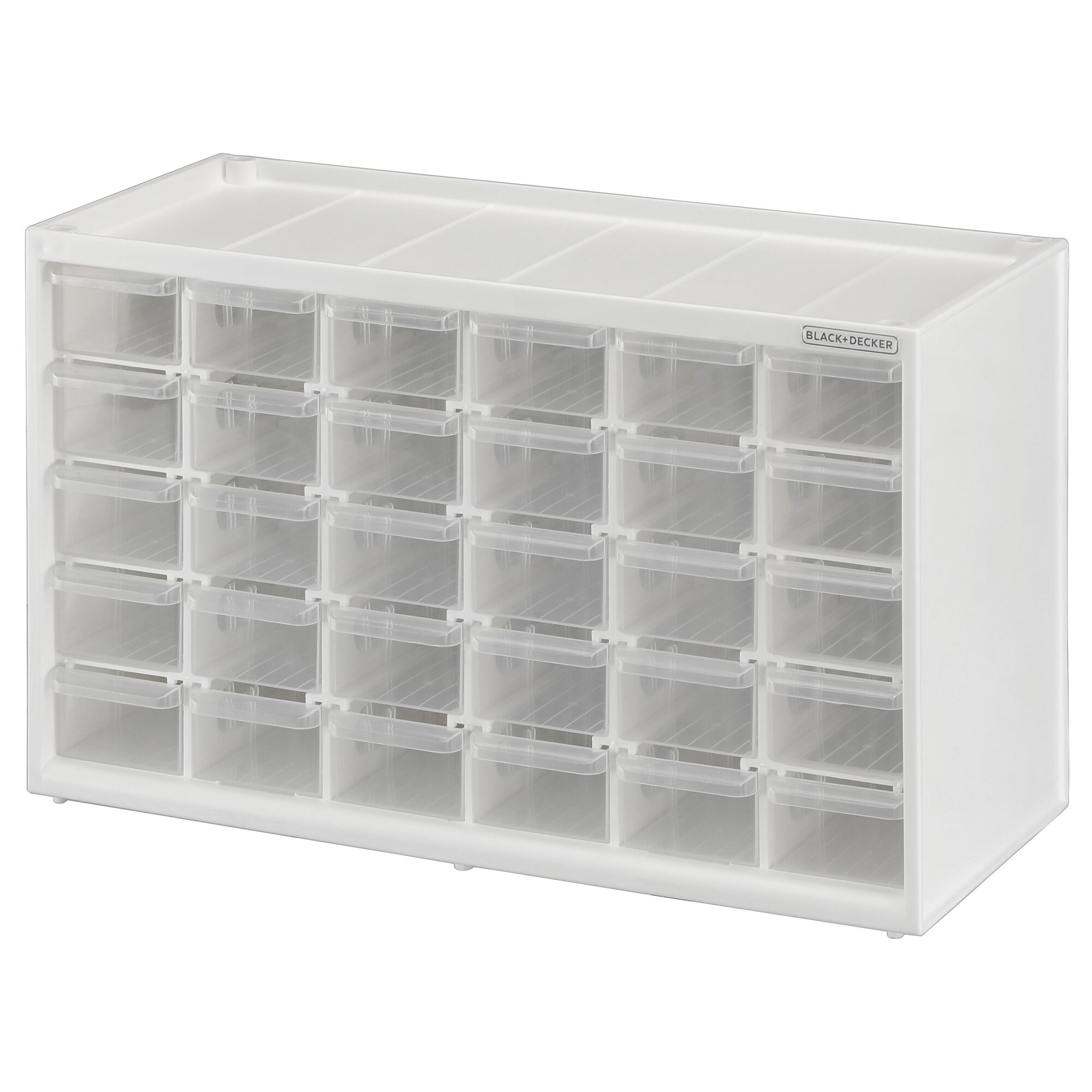 Black and decker Small 30 Drawer Bin System with clear drawers
