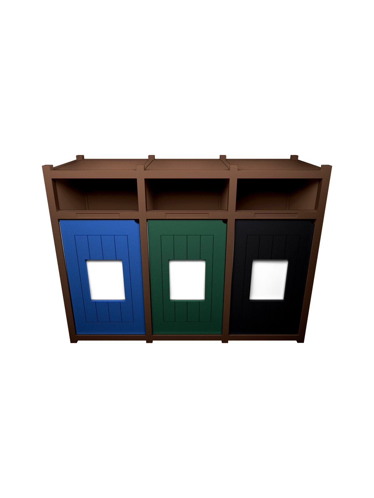 VISION – Triple – Unit – Full-Full-Full – Brown-Blue-Green-Black