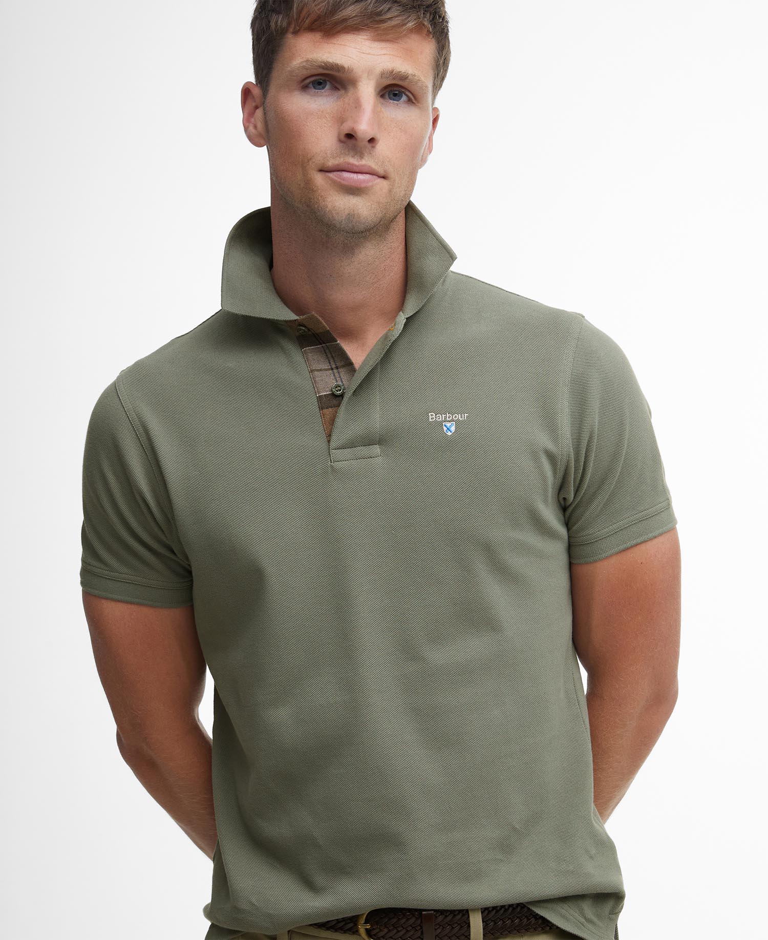Poloshirt Tartan Pique image number 3