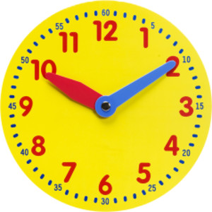 Magnetic Demonstration Clock, 12" Diameter