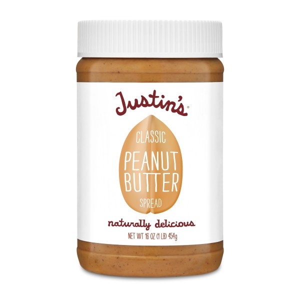 JUSTIN'S (r)Classic Peanut Butter 12/16 Ounce . C1N1 - Front No Plunge In Package (Hi Res)