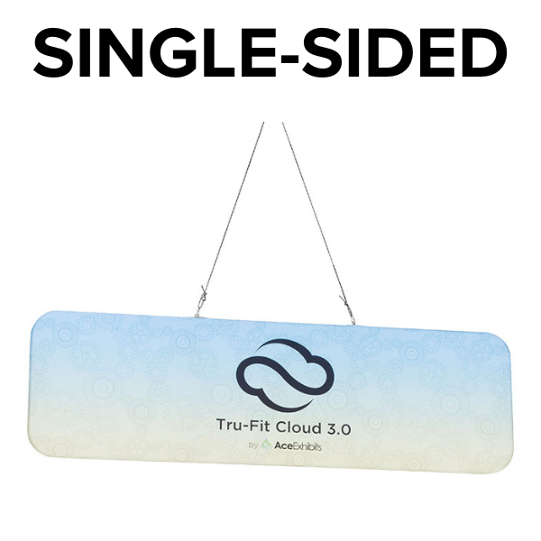 8'w x 3'h Single-Sided