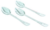 21-inch solid stainless steel spoon
