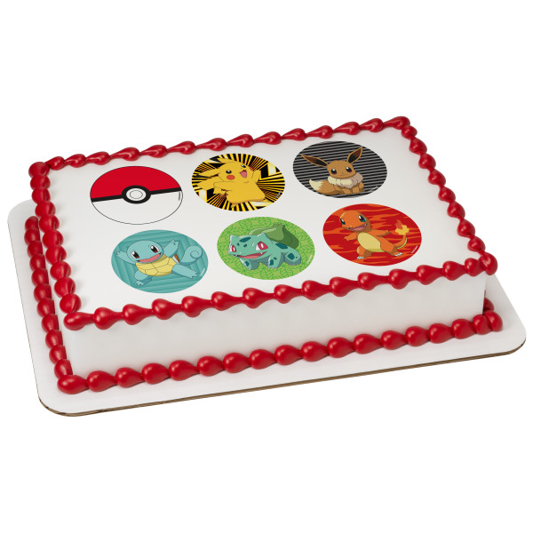 Pokémon Ready Battle! PhotoCake® Edible Image®
