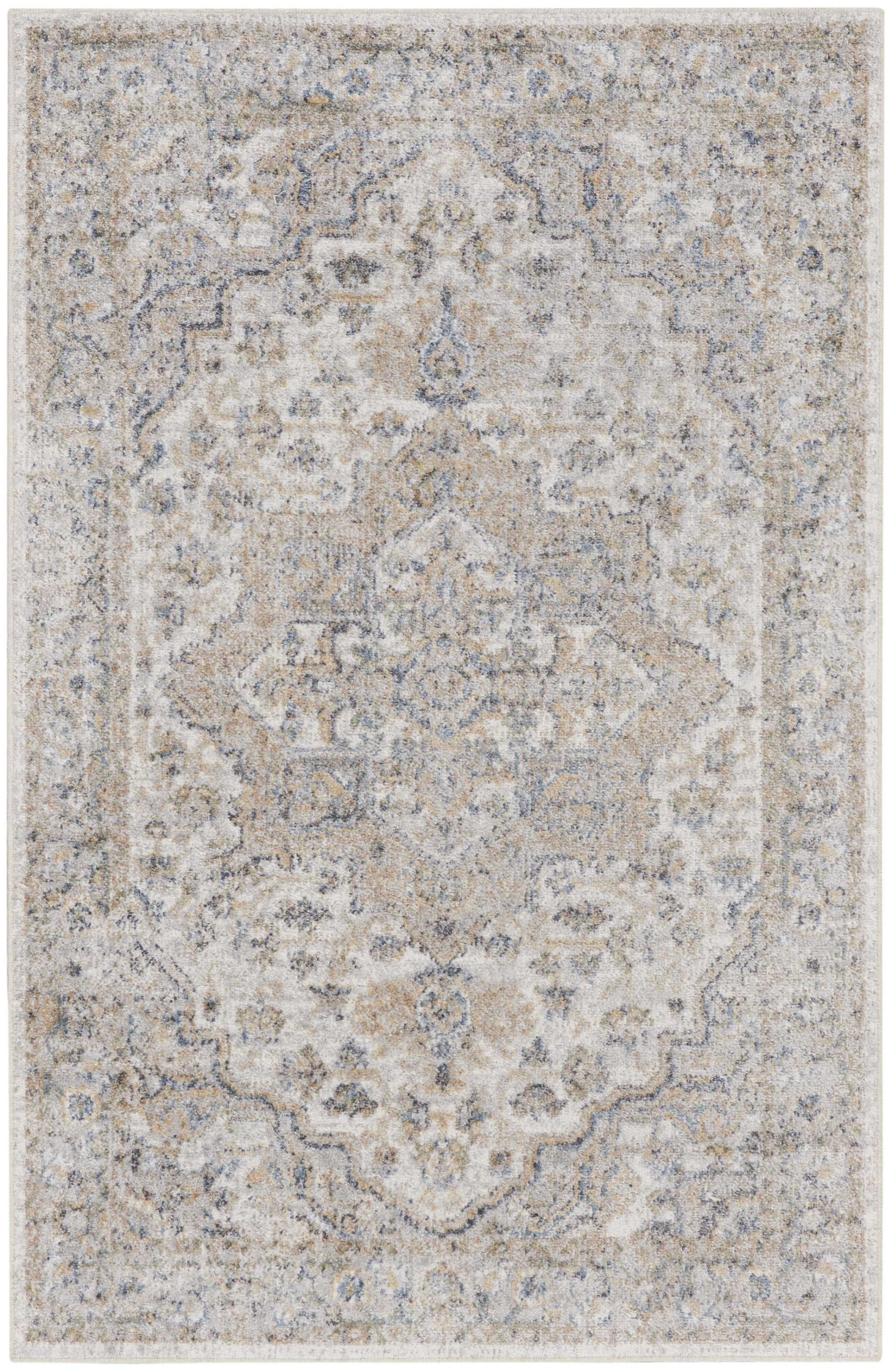 26.00" x 48.00" x .25" Astra Machine Washable Turkey N1870
