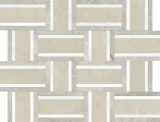 Waterjet Stone Mosaics Clay 12×15 Cesto Mosaic Honed
