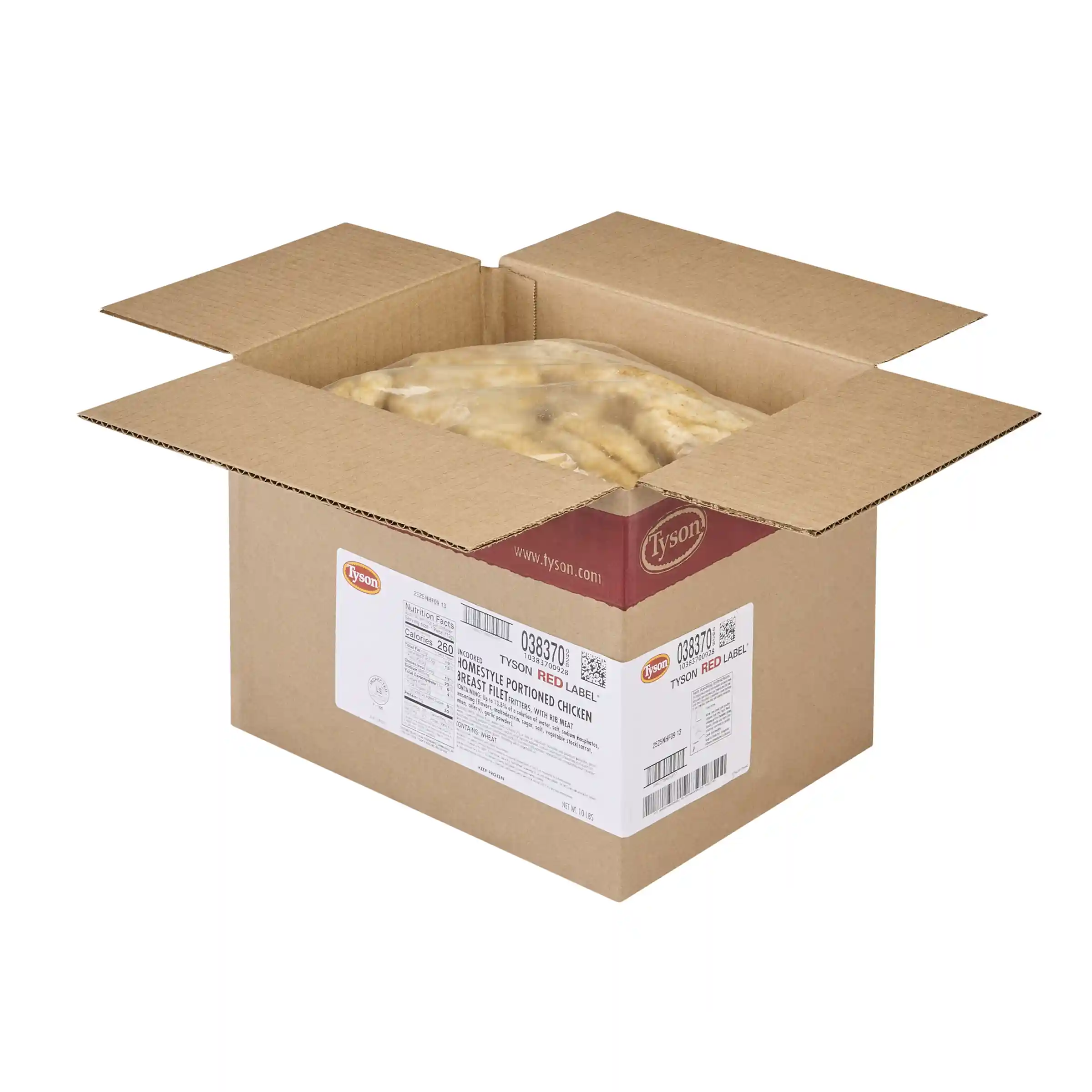 Tyson Red Label® Uncooked Homestyle Select Cut Chicken Breast Filet Fritters, 4 oz._image_4