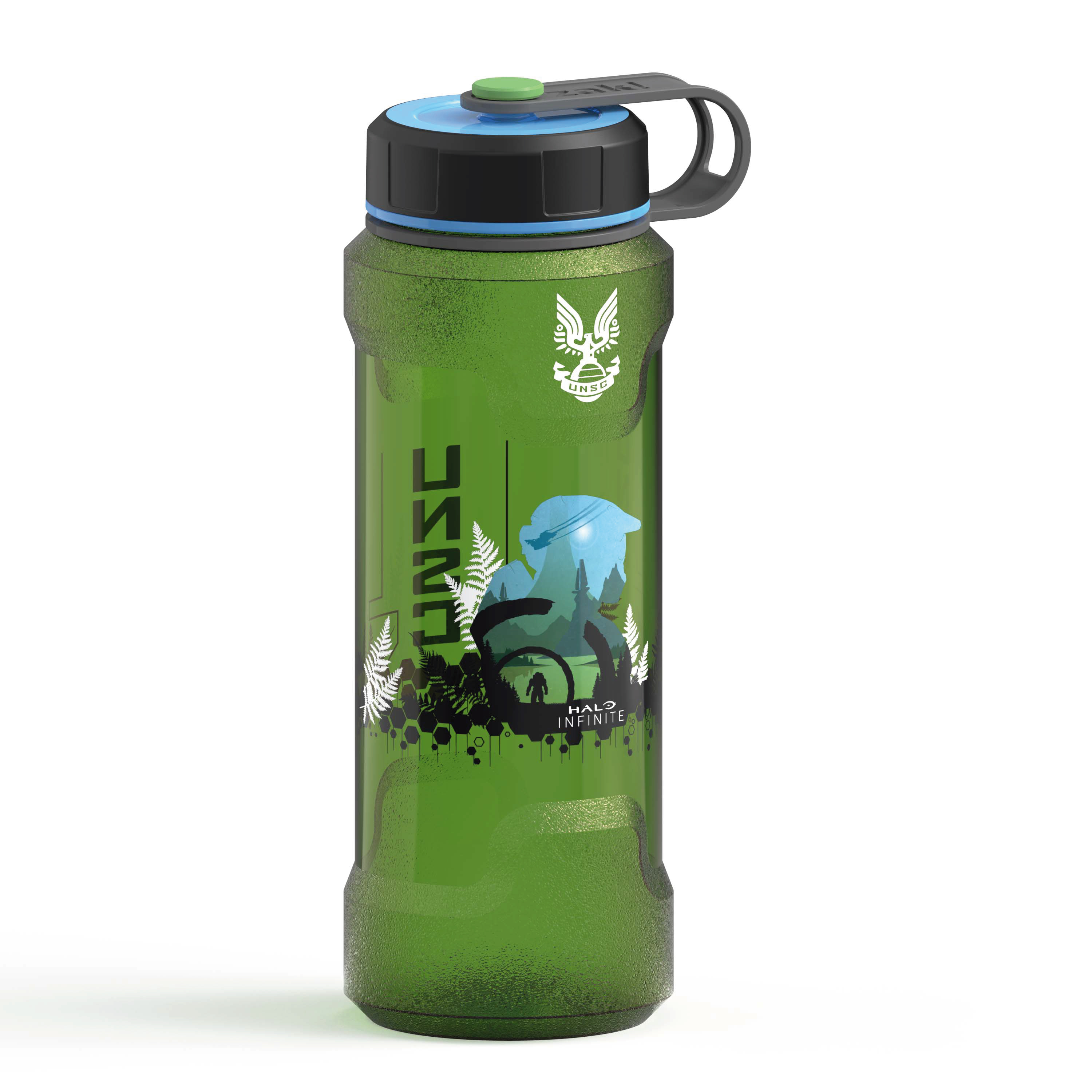 Halo 36 ounce Reusable Plastic Water Bottle, United Nations Space Command slideshow image 2 Halo 36 ounce Reusable Plastic Water Bottle, United Nations Space Command slideshow image 2