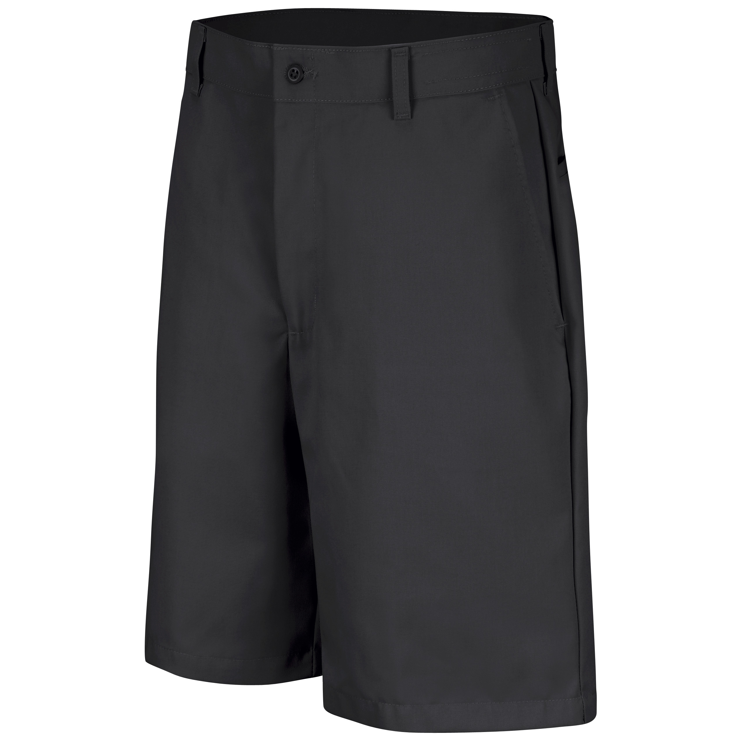 Men‘s Plain Front Shorts-Red Kap
