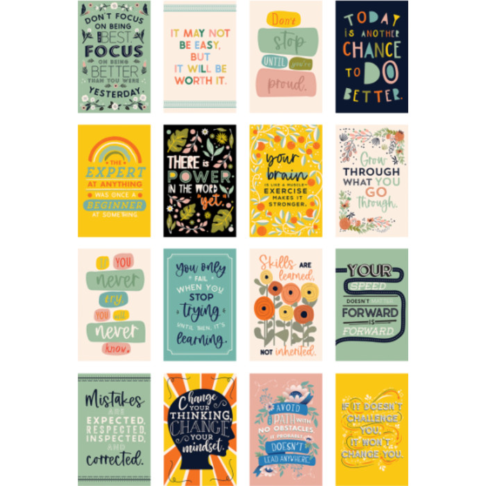 Motivational Posters Poster Set, Set of 16