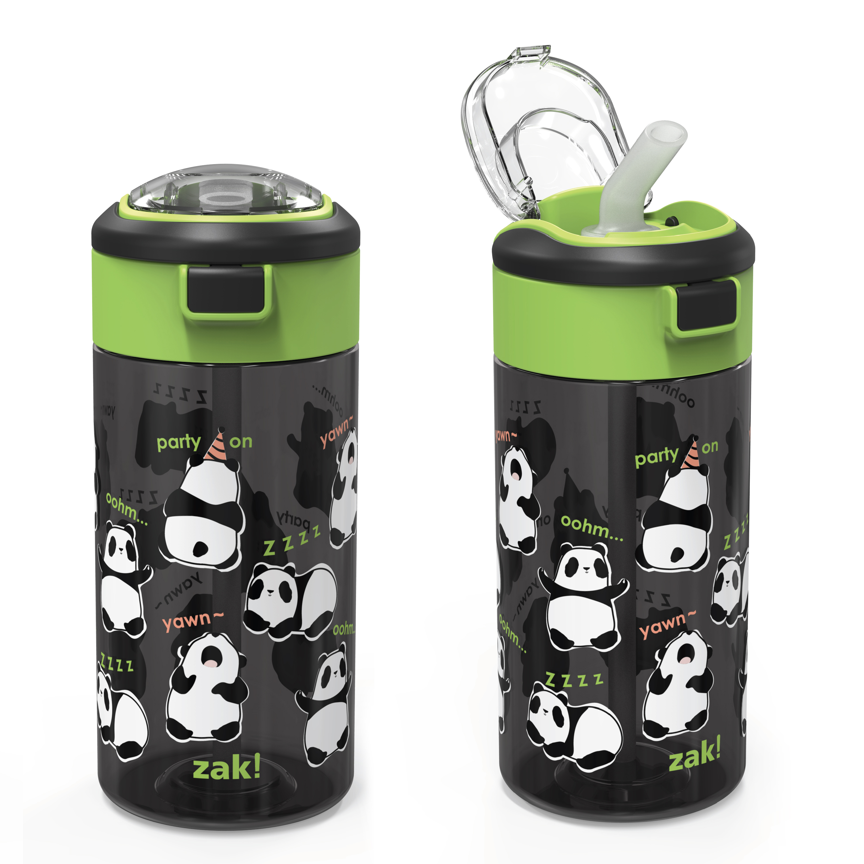 Genesis 18 ounce Water Bottles, Panda, 2-piece set slideshow image 8 Genesis 18 ounce Water Bottles, Panda, 2-piece set slideshow image 8