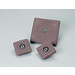 Standard Abrasives™ A/O Square Pad 724055, 3/4 x 3/4 in x 3/4 in, 1/4-20, 80, 100/Carton, 1000 ea/Case