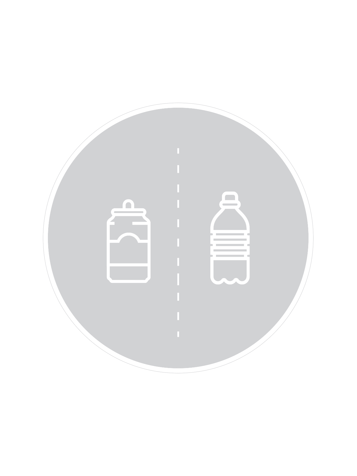 SPECTRUM – Label – Cans & Bottles – Clear-White