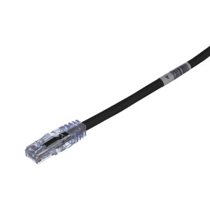 TX6™ PLUS UTP Patch Cords, 3 ft., Black